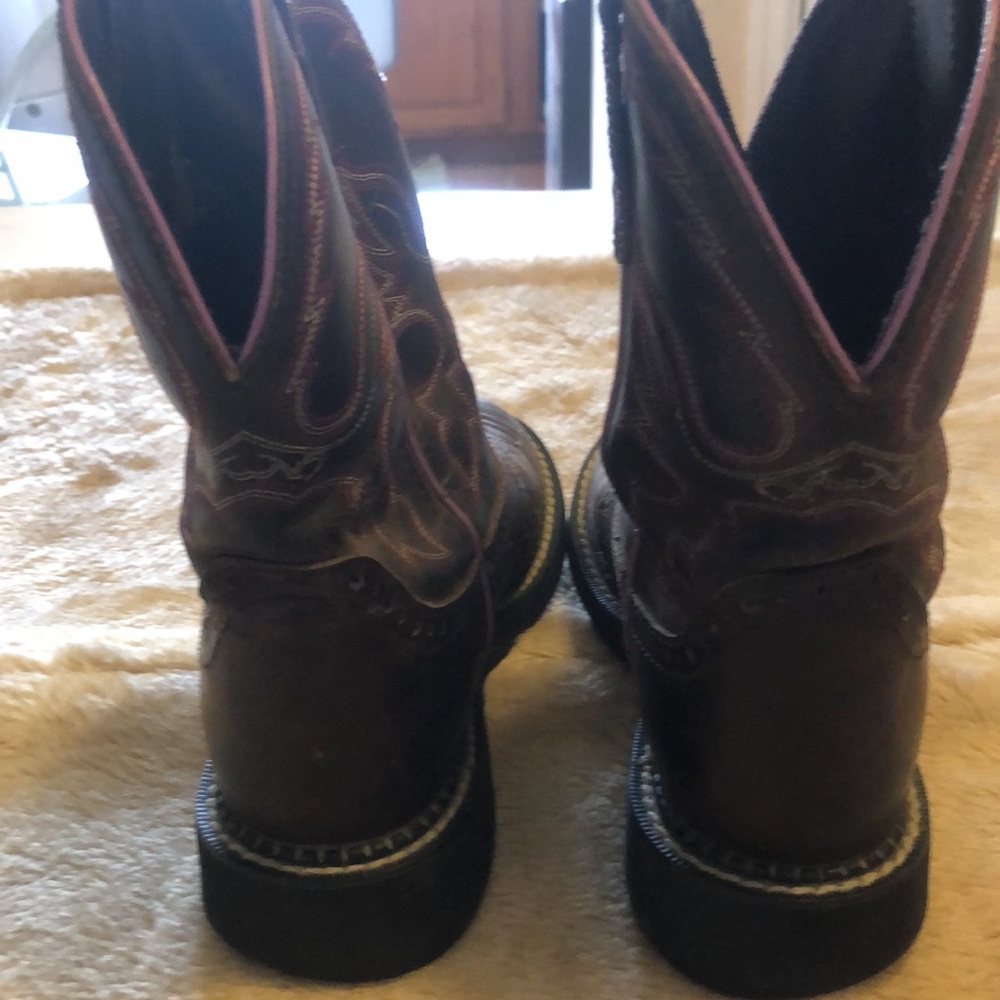 Justin western boots 3469 - Picture 4 of 10
